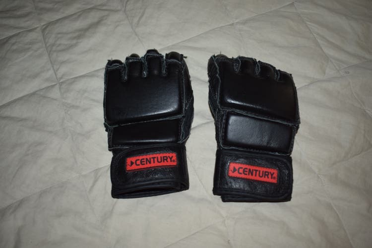 Century Hand Pads/Gloves, Black, S/M