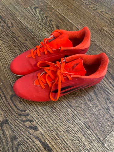 Red Men's Used Size 8.0 (Women's 9.0) Adidas Cleats
