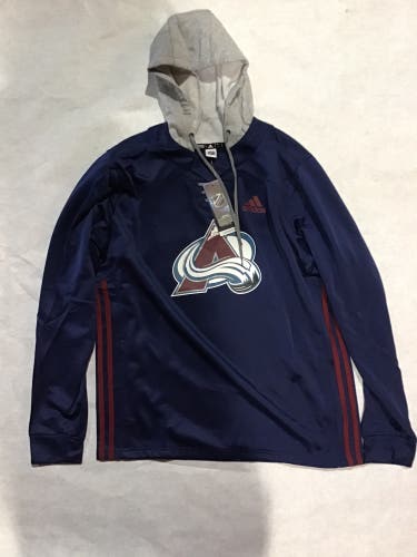 New Colorado Avalanche Adidas Hoodie Large
