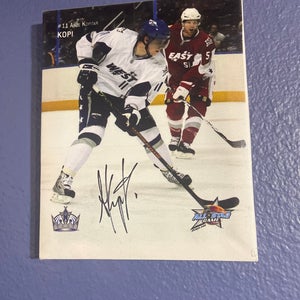 Anze Kopitar Signed All-Star Game Photo