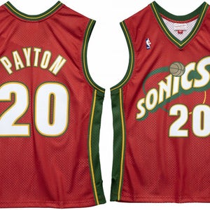 Gary Payton Seattle SuperSonics Mitchell & Ness Authentic 1999-00 Jersey Sonics