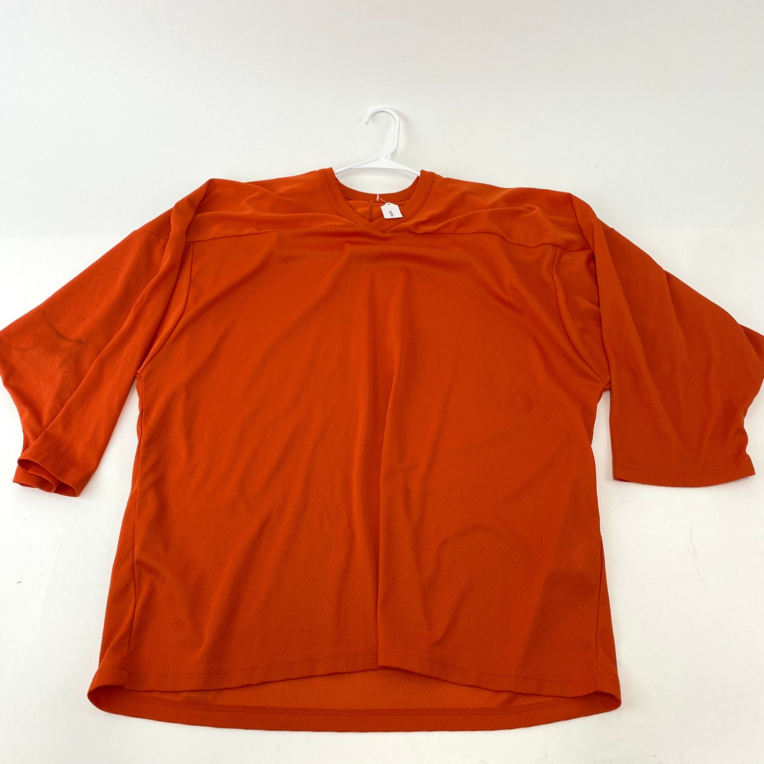 Used Orange Blank Practice JErsey | Senior XL | W264