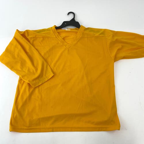 Used Blank Yellow Practice Jersey | Senior Small | W447