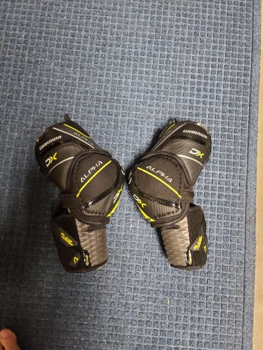 Used Large Warrior Alpha DX Elbow Pads