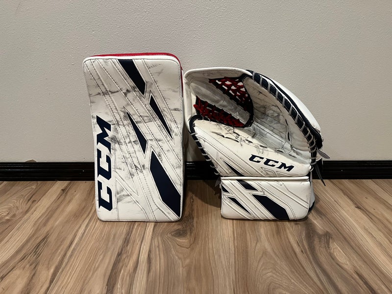 Pro Stock CCM Extreme Flex 4 Glove and Blocker
