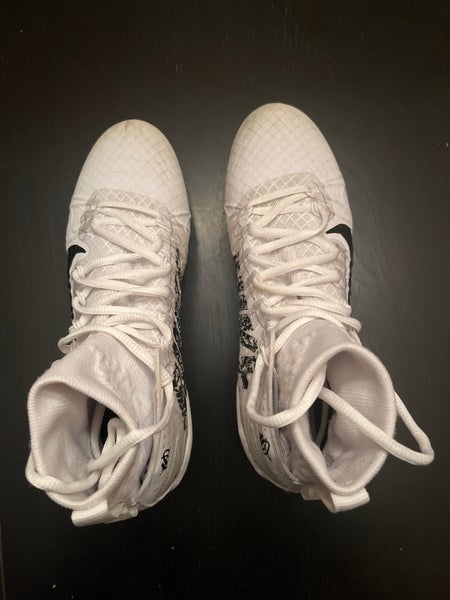 White Size 7.5 (Women's 8.5) Nike Alpha Huarache 7 Elite