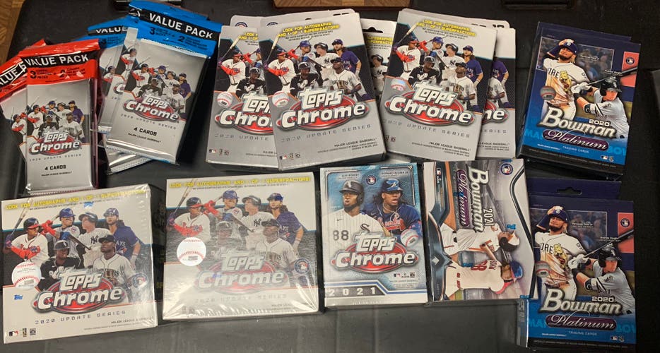 Topps Chrome Update and Bowman Platinum bundle