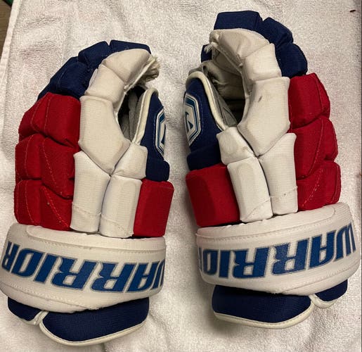 Used Warrior Luxe Gloves 14" Pro Stock
