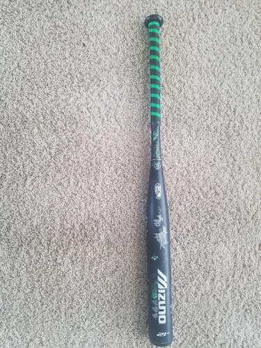 Used USSSA Certified Mizuno Alloy Generation Bat (-12) 19 oz 31"