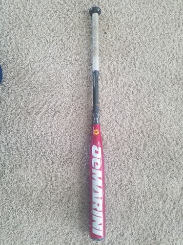 Used USSSA Certified DeMarini Alloy Voodoo Bat (-13) 19 oz 32"