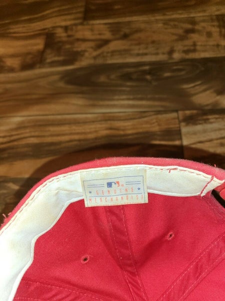 Vintage Texas Rangers MLB Plain Logo Sports Specialties Red Vtg Hat Cap  Snapback