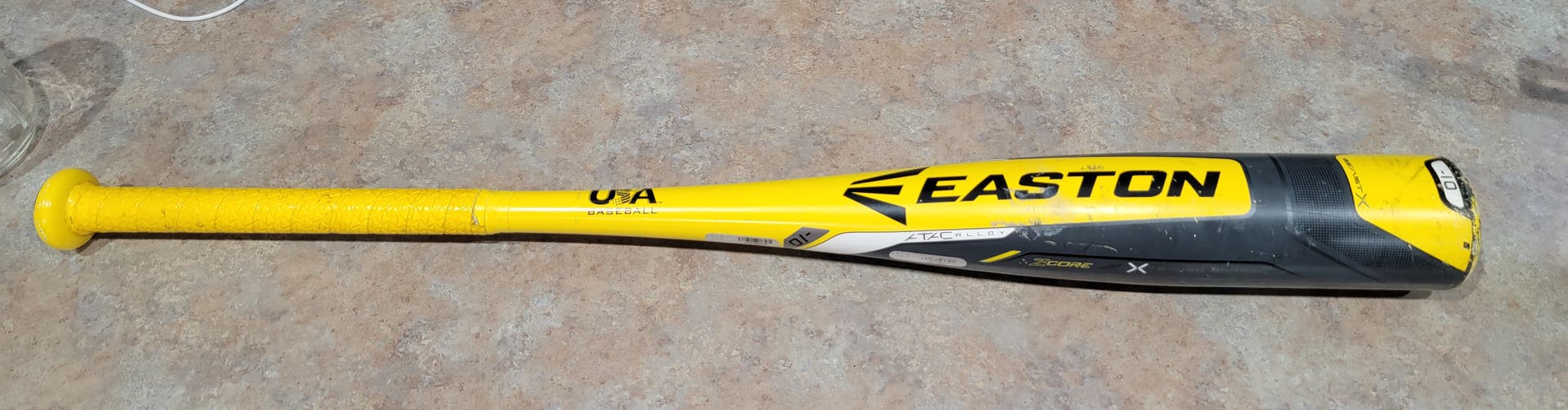 Used 2018 Easton Alloy Beast X Bat (-10) 18 oz 28"