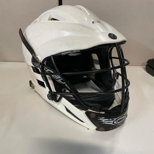 White Used Youth Cascade CS Helmet (One Size Fits Most)