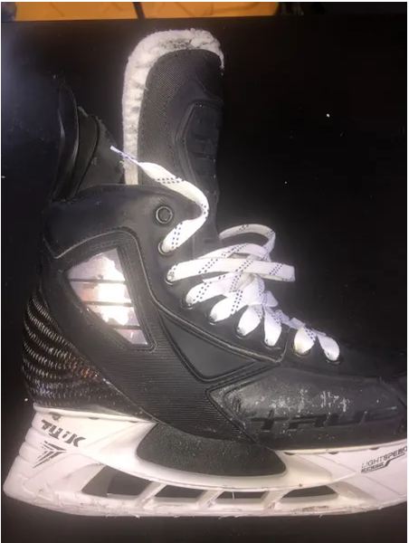 Used Senior True Pro Custom Hockey Skates Pro Stock Size 7.5