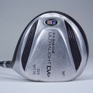 USKG ULTRALIGHT DV1 WT-15 320 16* DRIVER W/ ULTRALIGHT 54" TALL K-FLEX 54W SHAFT