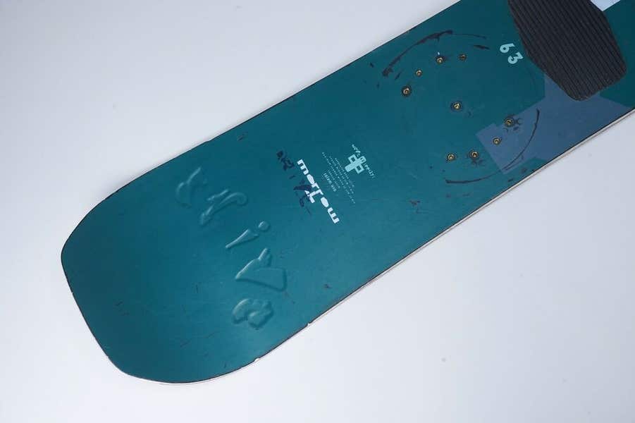 VINTAGE LOOK MORROW DRIVE 63 163CM GREEN BLUE SNOWBOARD