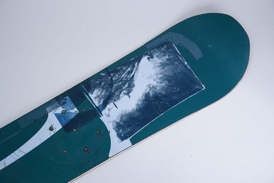 MORROW(モロー) VINTAGE LOOK MORROW DRIVE 63 163CM GREEN BLUE SNOWBOARD