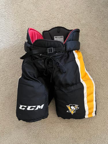 CCM Pittsburgh Penguins HP45 Pro Stock Hockey Pants Medium