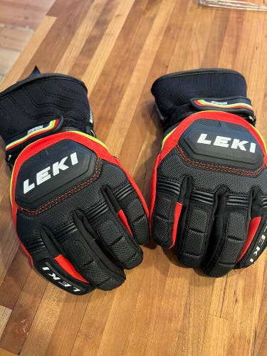 Leki Junior racing gloves