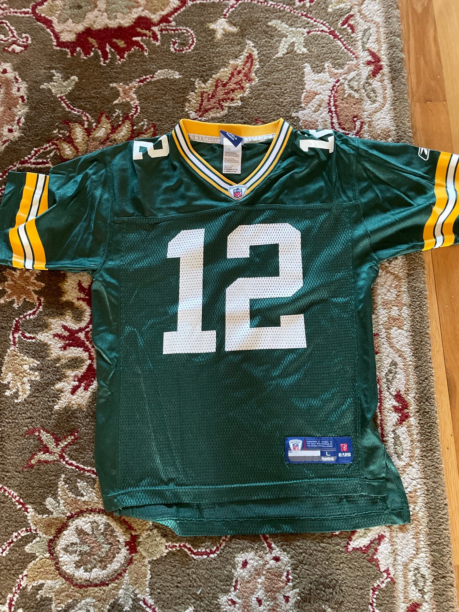 Youth Nike Aaron Rodgers Green Bay Packers Classic Limited Jersey L (14/16)  $90