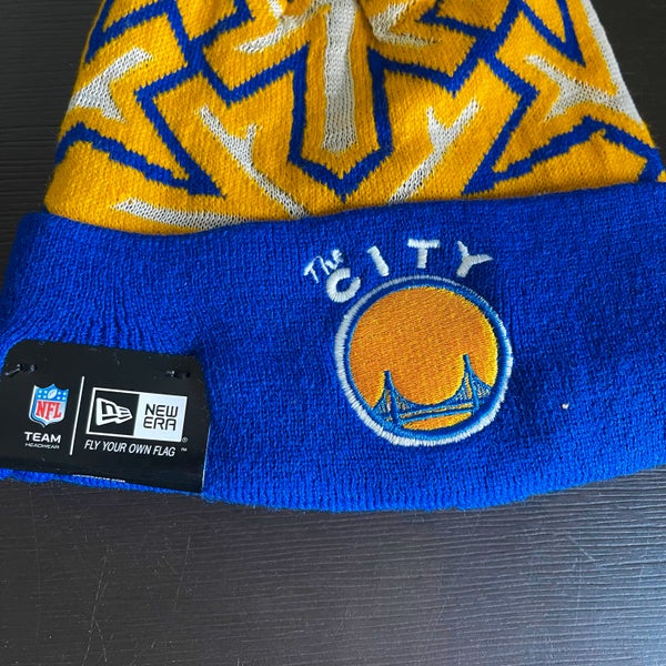 Golden State Warriors New Era The City Knit Pom Winter Hat Beanie