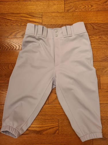 Gray Adult Men's Used Small Mizuno Pants