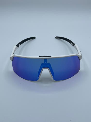 NEW Oakley Sutro Lite Sunglasses - White Frame w/ Blue Multilayer Lens