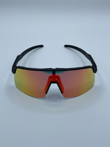 NEW Oakley Sutro Lite Sunglasses - Black Frame w/ Red Multilayer Lens