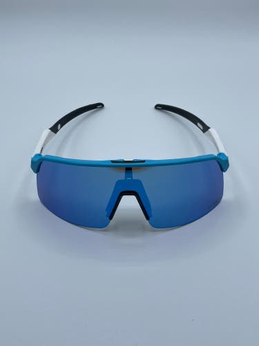 NEW Oakley Sutro Lite Sunglasses - White/Turquoise Frame w/ Blue Multilayer Lens