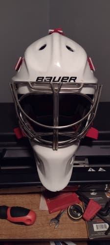 Senior Used Bauer NME 7 Goalie Mask