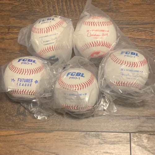 Bundle of 5 FCBL Game Baseballs
