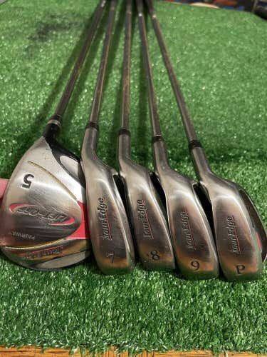 Tour Edge Jr Set 5 Wood With Graphite 7-PW Irons With Steel Shafts