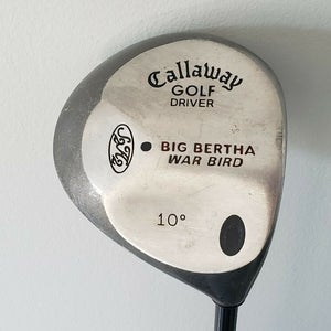 Callaway Big Bertha War Bird 10* Driver RH RCH96 Regular Graphite (L964)