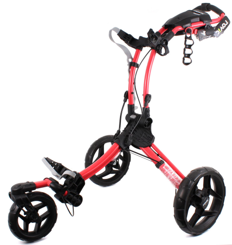 CLICGEAR ROVIC SWIVEL RV1S PUSH CART COLOR RED