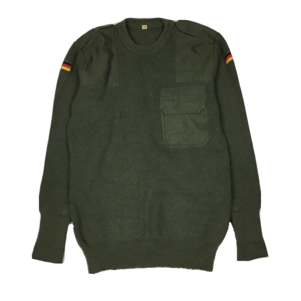 Vintage German Military Knitted Jumper 