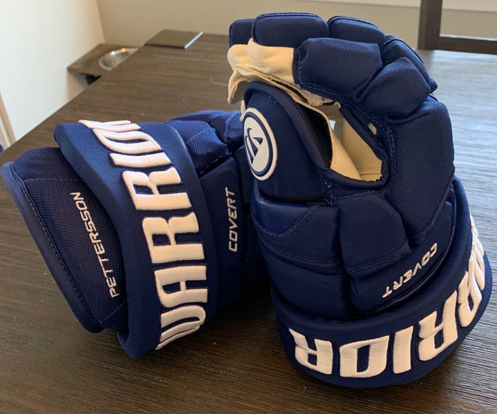 Warrior Covert QRE Pro Gloves - Vancouver Canucks, Elias Pettersson