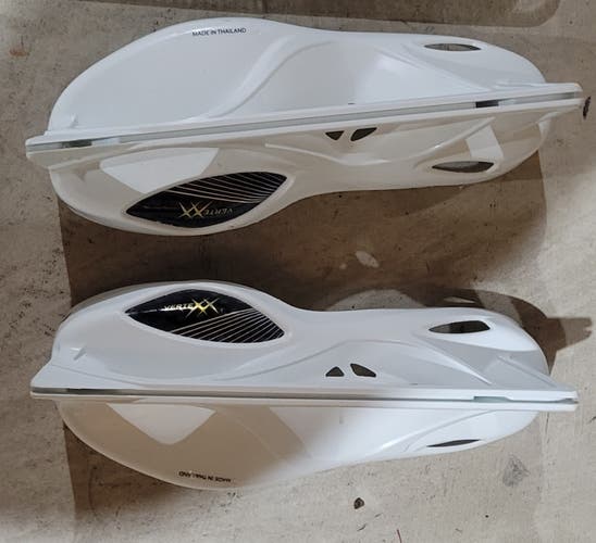 Senior New Bauer Vertexx Hockey Goalie cowling 4mm steel Size 8/8.5