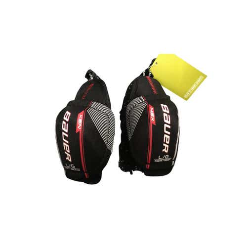 Used Bauer Nsx Lg Ice Hockey Elbow Pads