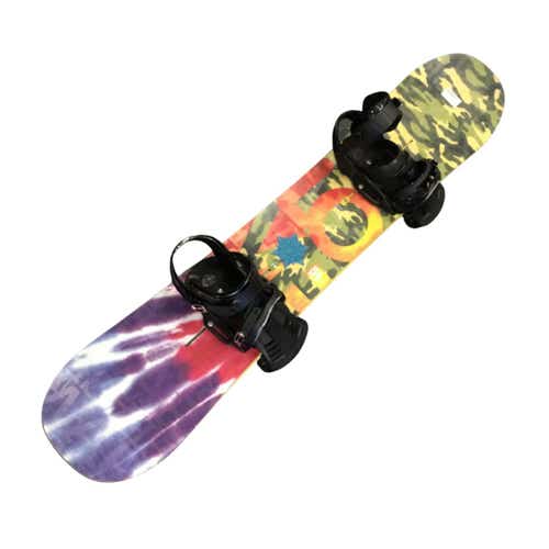Used Burton 54w 154 Cm Mens Snowboard Combo