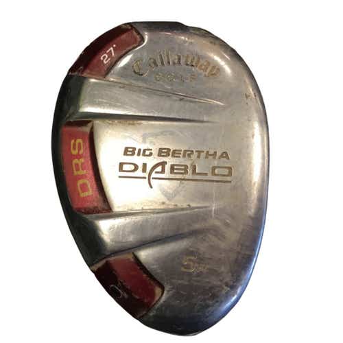 Used Callaway Big Bertha Diablo 5 Hybrid Graphite Stiff Golf Hybrids