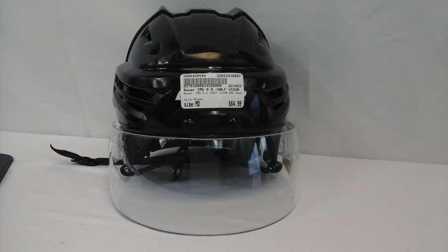 Used Bauer Ims 9.0 Half Visor Med 0922 Md Hockey Helmets