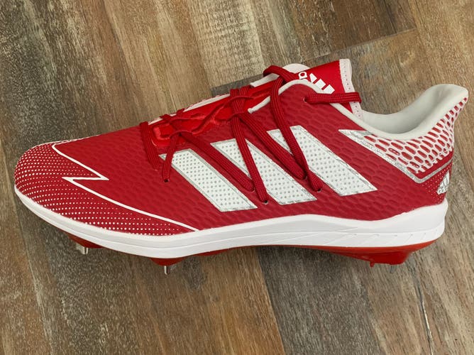 ADIZERO AFTERBURNER 7 METAL BASEBALL CLEATS (NEW) SIZE: 13