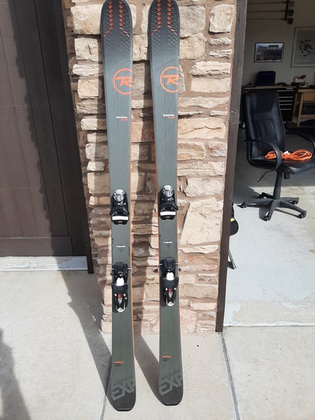 Used Men's 2020 Rossignol All Mountain Experience 88 Skis With Bindings Max Din 12
