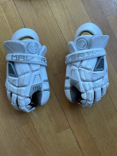 Lightly Used Goalie Maverik 13" M5 Lacrosse Gloves