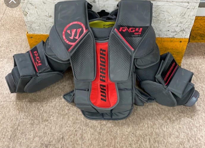 Used Senior Small Warrior Ritual G4 Goalie Chest Protector