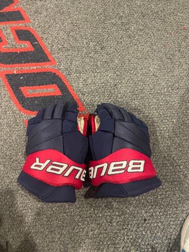 Used Bauer 14" Pro Stock Vapor Pro Team Gloves