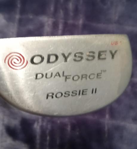 Used Odyssey Left Hand Dual Force Rossie II Putter 35"