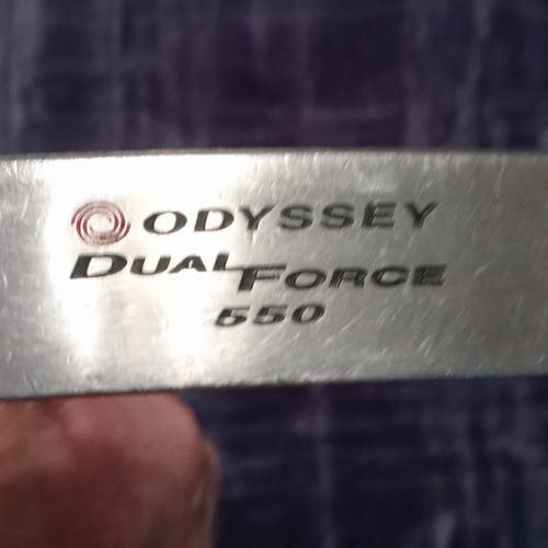 Used Odyssey Left Hand Dual Force 550 Putter 35"