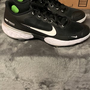 Nike huarache 3 react baseball cleats size 9.5 mens new never worn!