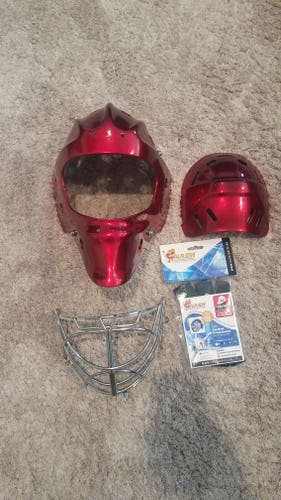 Sr Large New Bauer Goalie Mask